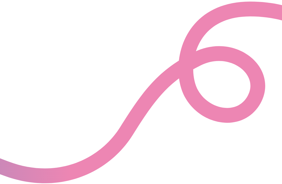 装飾グラデーションリボン